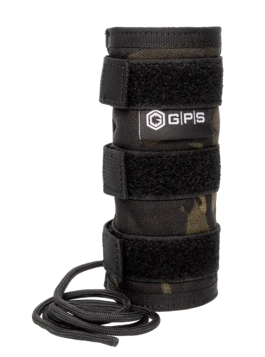 Návlek na tlumič GPS Tactical Suppressor Cover redukuje optický klam způsobený teplem vyzařujícím z tlumiče pušky během střelby.
